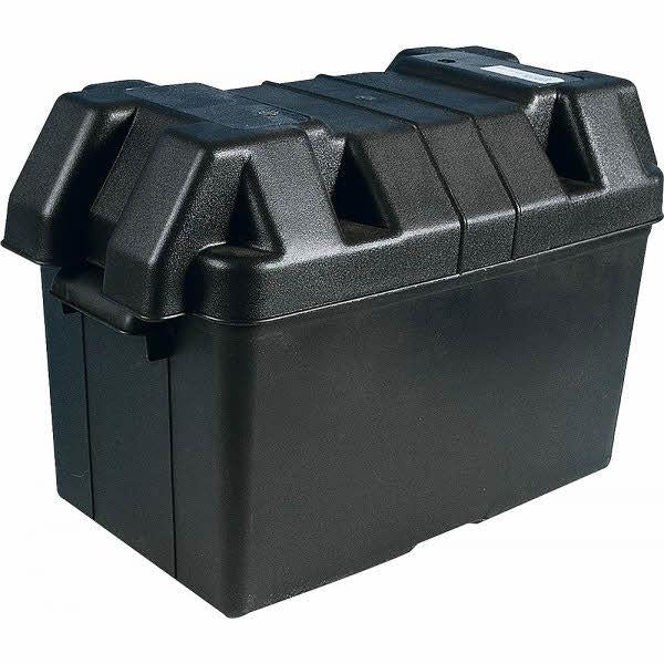 Large 110Ah Leisure Battery Box Enclosure Cover & Strap Motorhome Caravan Camper PLS  - Dynamic Drive
