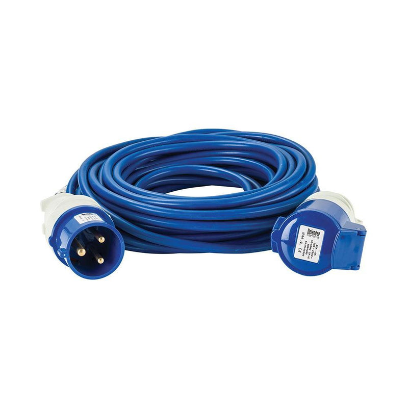 Defender Arctic Extension Lead Blue 2.5mm2 32A 14m 230V Defender - Dynamic Drive