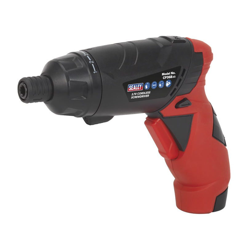Sealey Cordless Screwdriver Set 26pc 3.6V Lithium-ion CP36B Sealey - Dynamic Drive