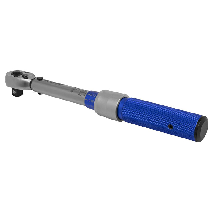 Sealey Torque Wrench Micrometer Style 3/8" Drive 5-25Nm Calibrated in EVA Tray Sealey  - Dynamic Drive