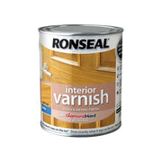 Ronseal Interior Varnish Quick Dry Satin Light Oak 250ml Ronseal - Dynamic Drive