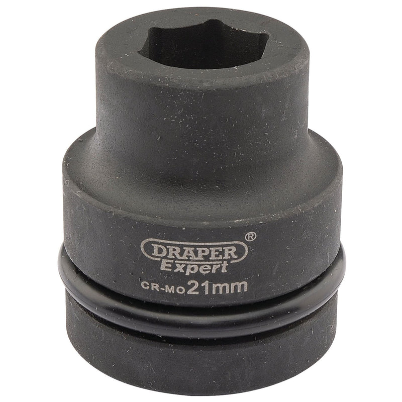 Draper Expert HI-TORQ 6 Point Impact Socket, 1" Sq. Dr., 21mm 05102 Draper - Dynamic Drive