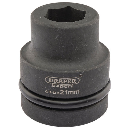 Draper Expert HI-TORQ 6 Point Impact Socket, 1" Sq. Dr., 21mm 05102 Draper - Dynamic Drive