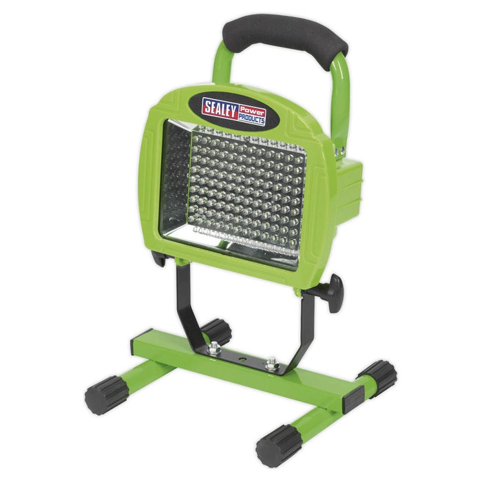 Sealey Rechargeable Portable Floodlight 108 LED Lithium-ion - Green LED108C Sealey - Dynamic Drive