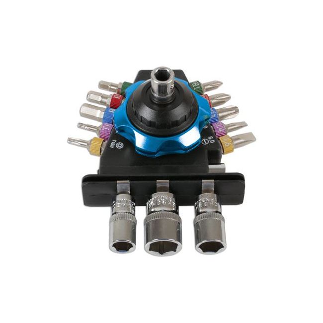 Laser Palm Ratchet Kit 15pc 6764 Laser - Dynamic Drive