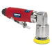 Sealey Air Orbital Sander 50mm Mini Disc Compressor Sanding Tool 1/4" BSP Sealey  - Dynamic Drive
