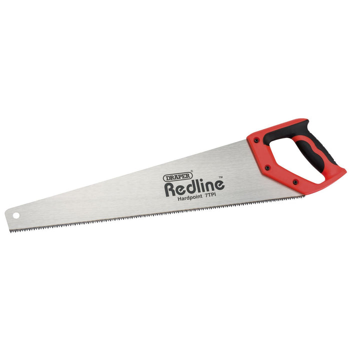 Draper Soft Grip Hardpoint Handsaw, 500mm 80211 Draper - Dynamic Drive