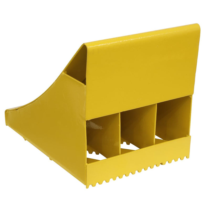Sealey Heavy-Duty Steel Wheel Chock Single WC18 Sealey - Dynamic Drive