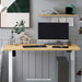 Dellonda Oak Rectangular Desktop Dellonda  - Dynamic Drive