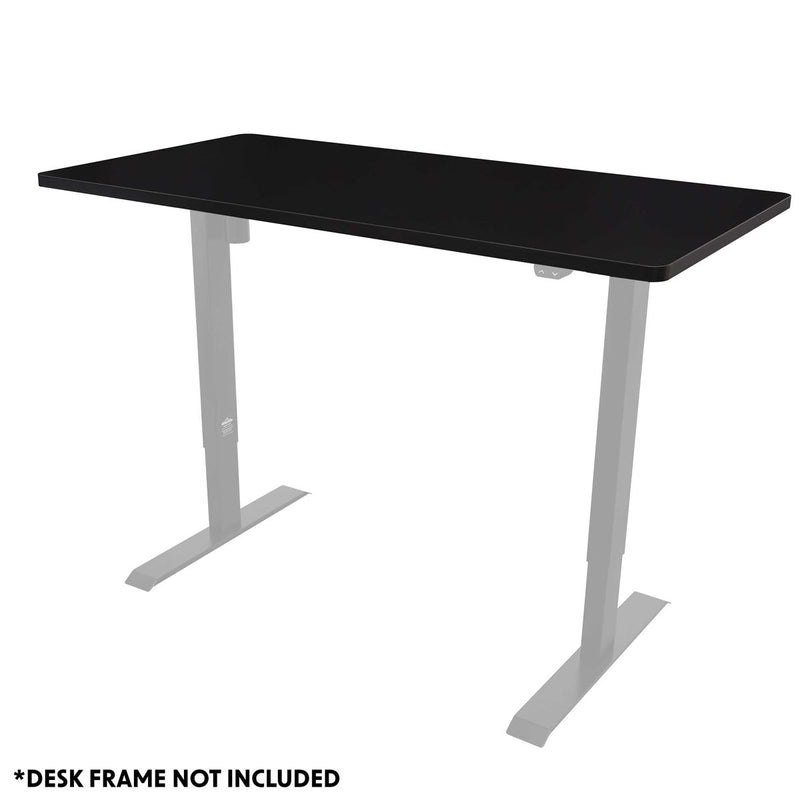 Dellonda Black Rectangular Desktop Dellonda  - Dynamic Drive