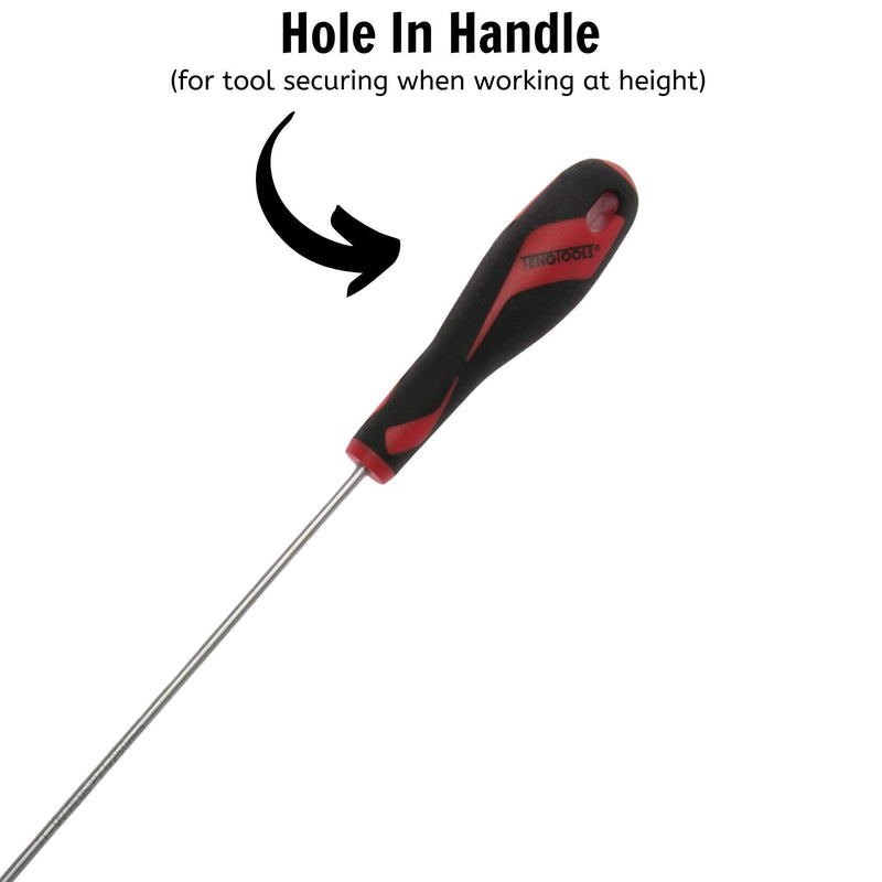 Teng Tools PZ Screwdriver PZ4 x 200mm XL Hex Shaft Teng Tools - Dynamic Drive