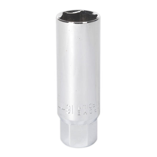 Sealey AK6557 Spark Plug Socket 16mm 3/8"Sq Drive Thin Wall 100% Genuine Sealey  - Dynamic Drive