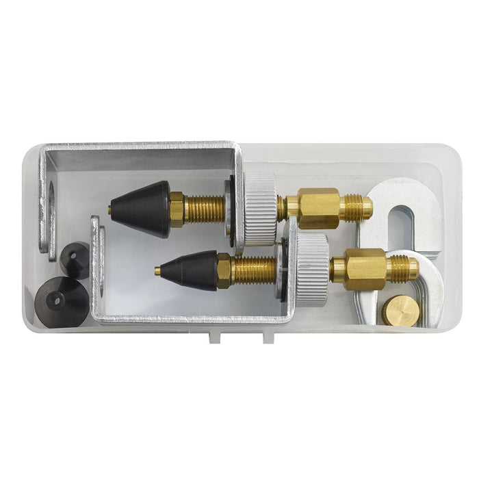 Sealey Air Conditioning Pressure Test Connector Kit 13pc VSAC135 Sealey - Dynamic Drive