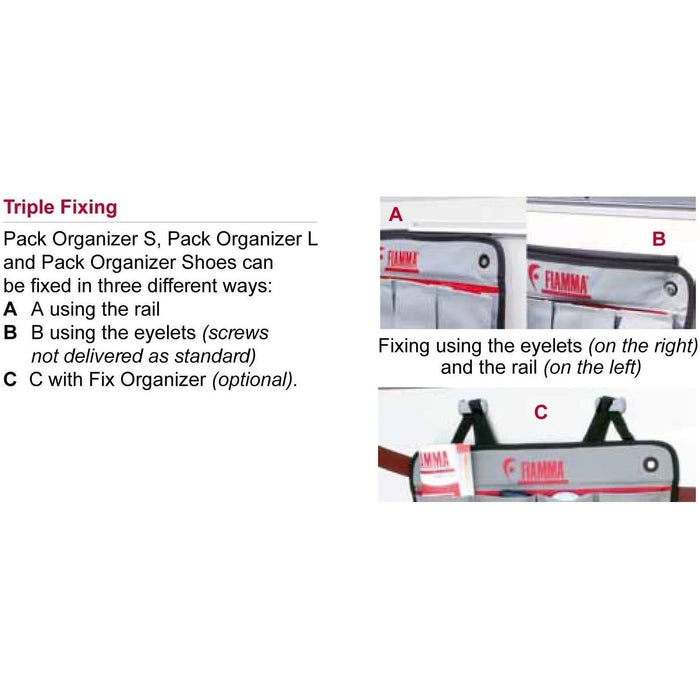 07512-01- Pack Organizer S Fiamma  - Dynamic Drive