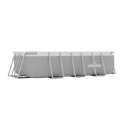 Dellonda Deluxe Steel Frame Swimming Pool with Filter Pump 13ft DL21 Dellonda - Dynamic Drive