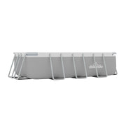 Dellonda Deluxe Steel Frame Swimming Pool with Filter Pump 13ft DL21 Dellonda - Dynamic Drive