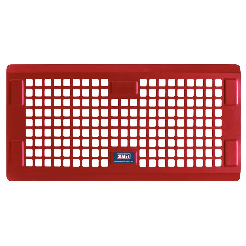 Sealey Magnetic Pegboard Red APPB Sealey - Dynamic Drive