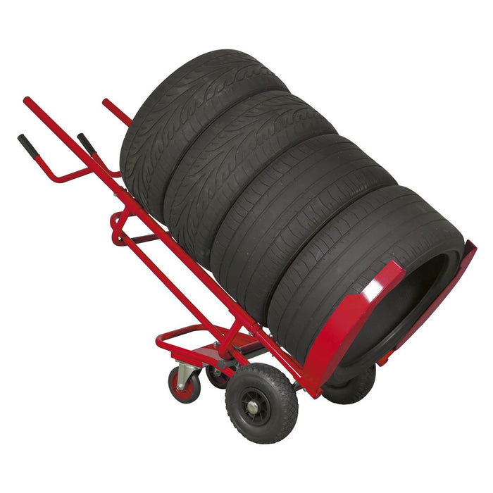 Sealey 100kg Capacity - Tyre Trolley TH003 Sealey - Dynamic Drive