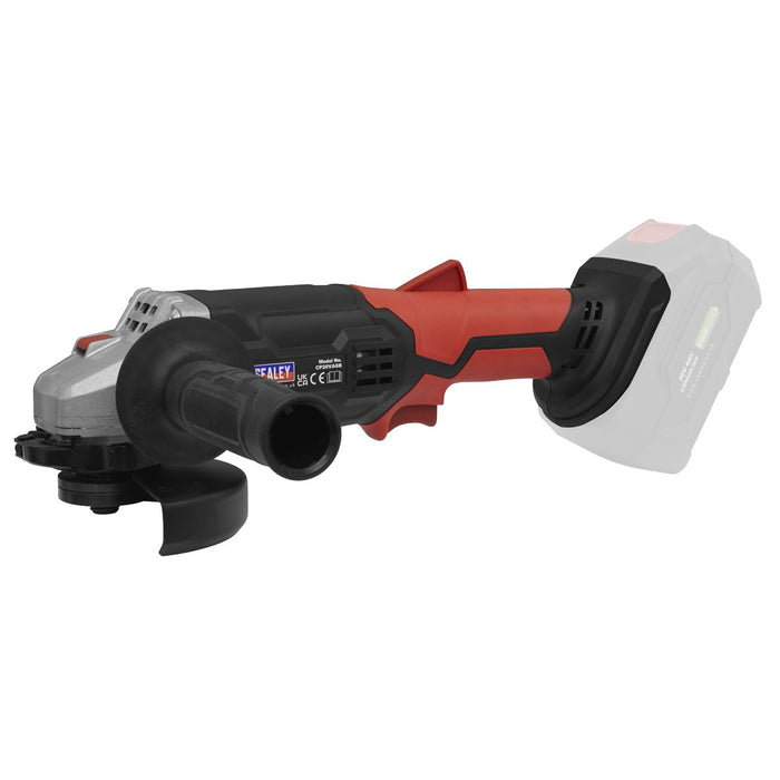 Sealey Cordless Angle Grinder Kit115mm 20V 4Ah SV20 Series 2 Batteries Sealey - Dynamic Drive