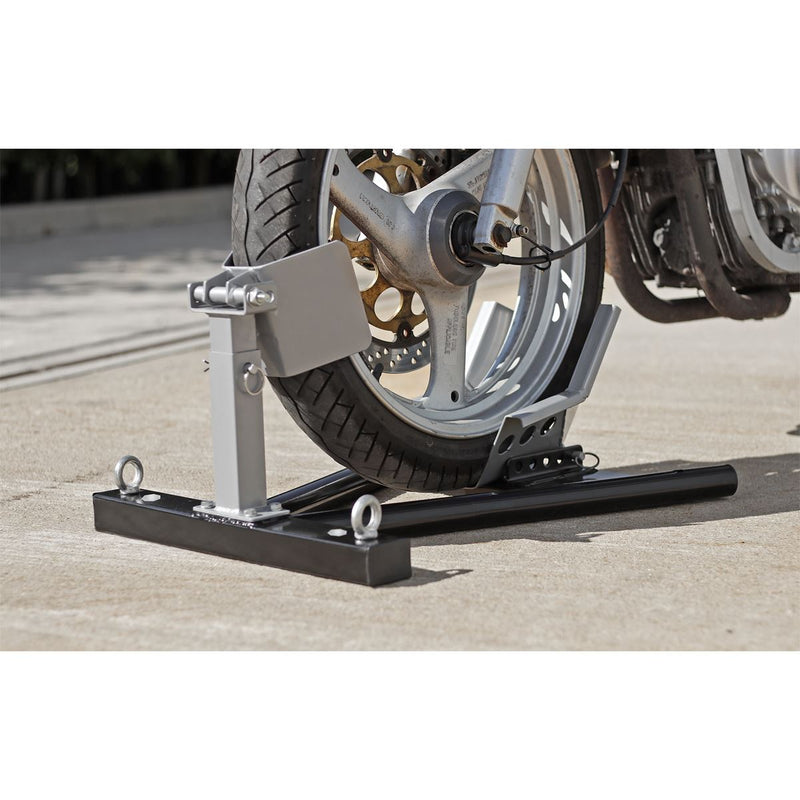 Sealey Motorcycle Front Wheel Chock Heavy-Duty FPS7 Sealey - Dynamic Drive