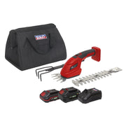 Sealey Cordless 3-in-1 Garden Tool Kit 20V SV20 Series 2 Batteries CP20VGT3KIT Sealey - Dynamic Drive