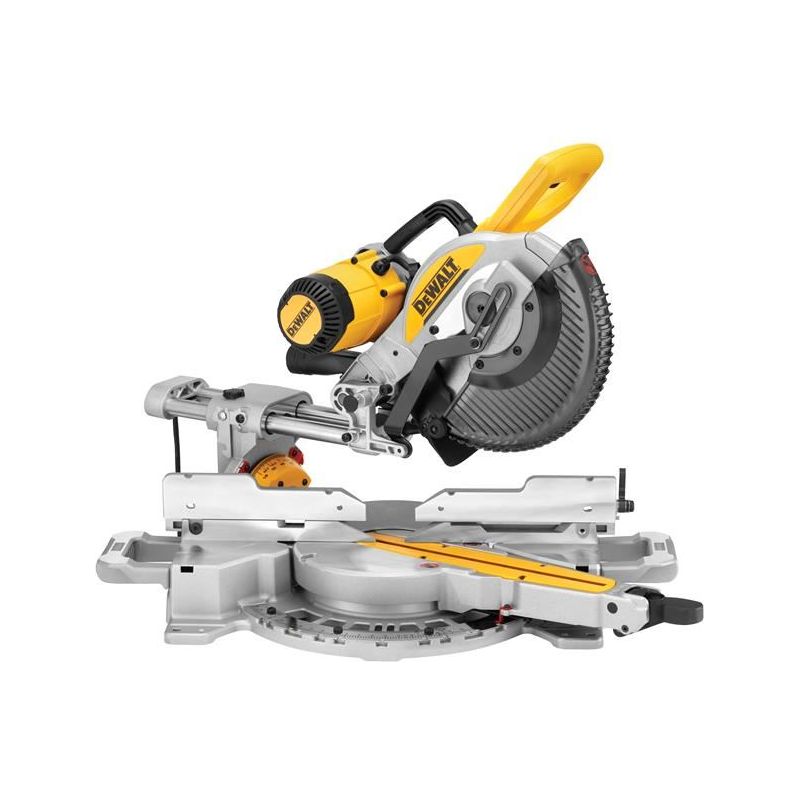 Dewalt Power Tools DWS727 XPS Double Bevel Slide Mitre Saw 250mm 1675W 110V DeWALT Power Tools - Dynamic Drive