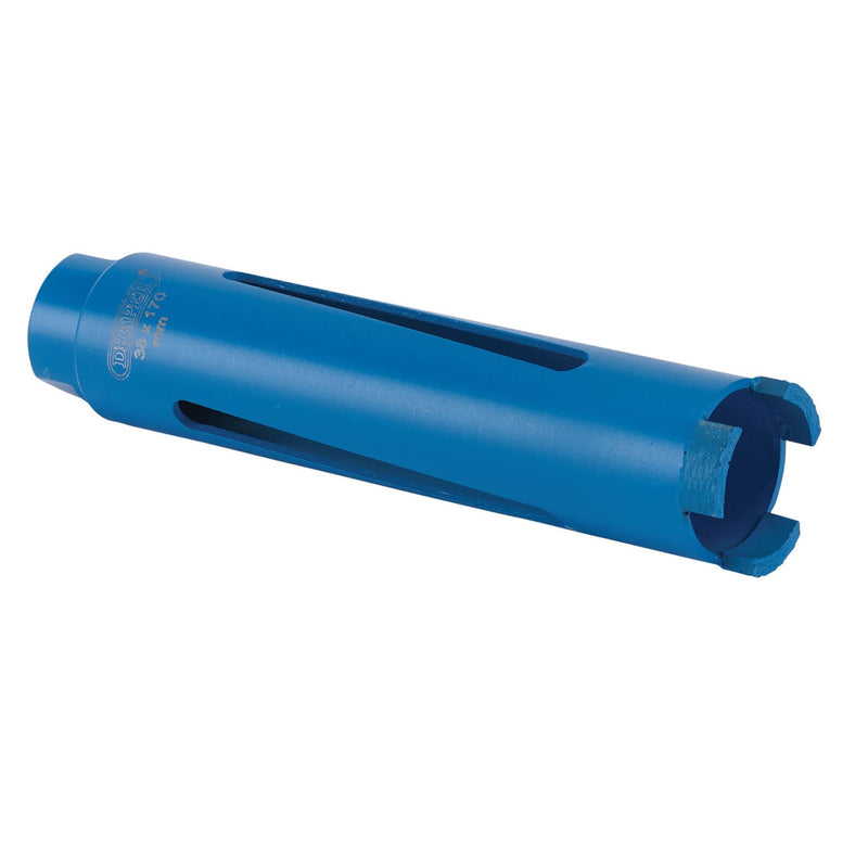 Draper Diamond Core Drill Bit, 38 x 170mm 43710 Draper - Dynamic Drive