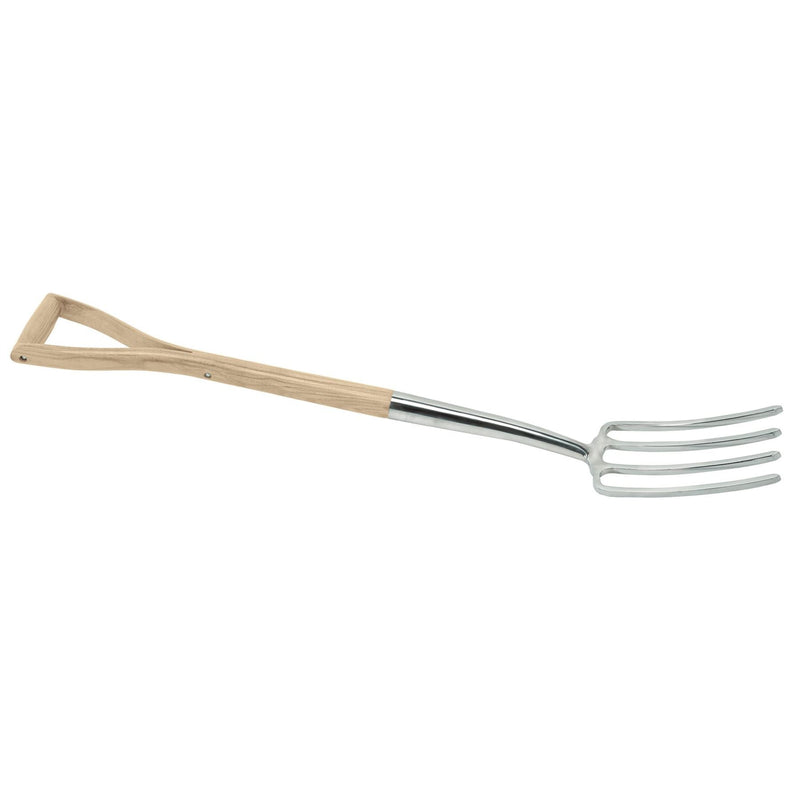 Draper Heritage Stainless Steel Border Fork with Ash Handle 99011 Draper - Dynamic Drive