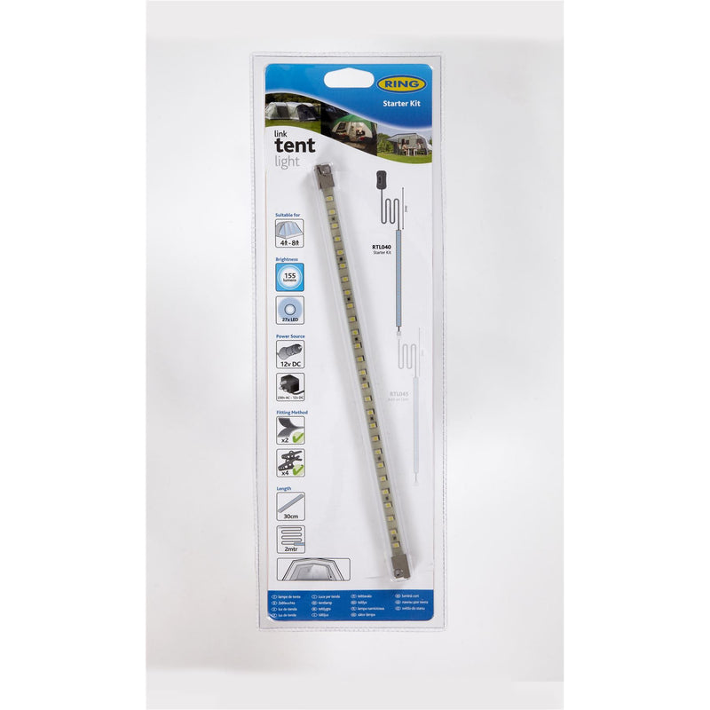 Ring Automotive RTL040 27-LED Starter Tent Light, 12/230 V Ring Automotive - Dynamic Drive