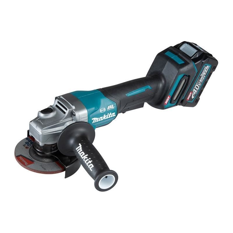 Makita GA012GD201 XGT® 40Vmax BL Paddle Switch Grinder 115mm 40V 2 x 2.5Ah Li-ion Makita - Dynamic Drive