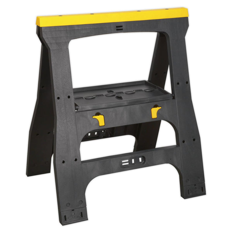 Sealey Heavy-Duty Folding Composite Trestles FDT42 Sealey - Dynamic Drive