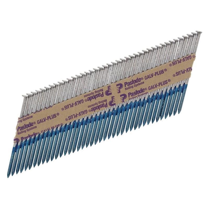 Paslode 2.8 x 63mm IM360 Ring Nails Galv-Plus® Finish Box of 3300 + 3 Fuel Cells Paslode - Dynamic Drive