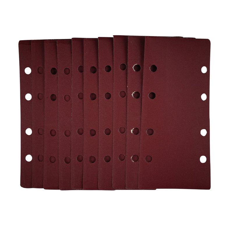Draper 1/3 Sanding Sheets with Hook and Loop, 93 x 190mm, 240 Grit (Pack of 10) Draper - Dynamic Drive
