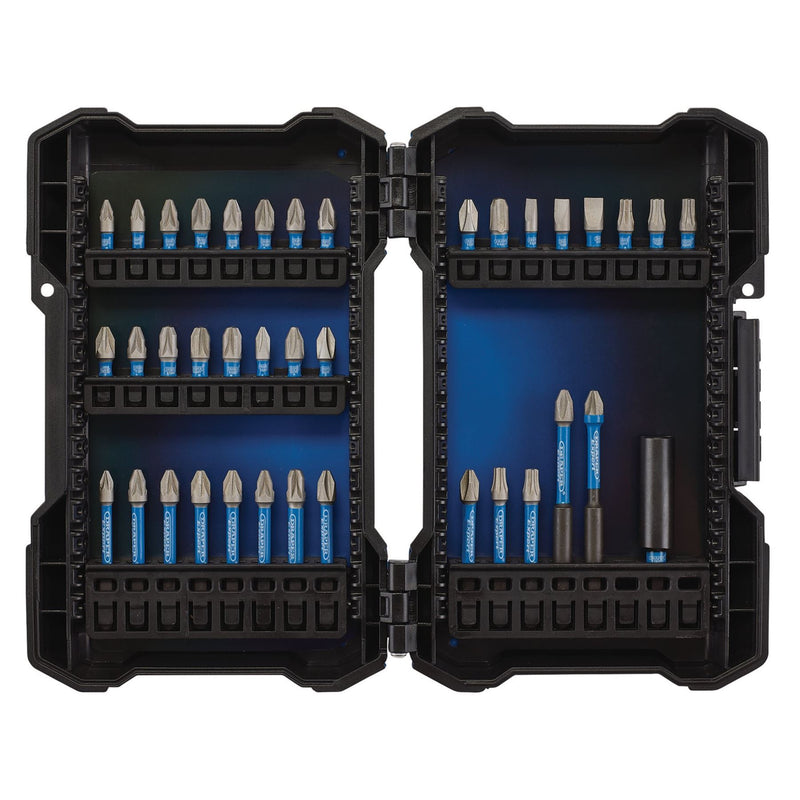 Draper Expert Impact Screwdriver Bit Set, 1/4" Hex (38 Piece) 04929 Draper - Dynamic Drive