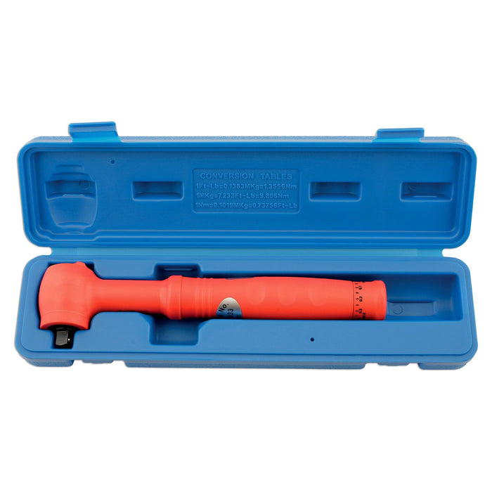 Laser Insulated 'Slipper' Torque Wrench 3/8"D 5 - 25Nm 5481 Laser - Dynamic Drive