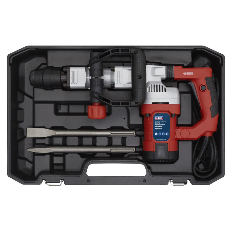Sealey Demolition Breaker Hammer SDS MAX 1300W DHB1300 Sealey - Dynamic Drive