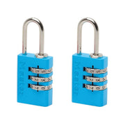 Master Lock Aluminium 3-Digit Combination 20mm Padlock Colour x 2 Master Lock - Dynamic Drive