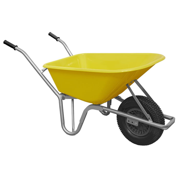 Sealey Wheelbarrow 100L Heavy Duty WBR01 Sealey - Dynamic Drive