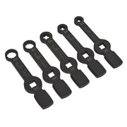 Sealey Brake Caliper Slogging Wrench Set 5pc CV212 Sealey - Dynamic Drive