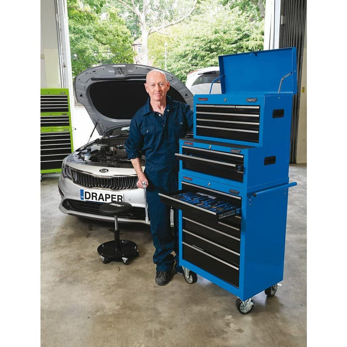 Draper Tool Chest, 6 Drawer, 26", Blue 14606 Draper - Dynamic Drive
