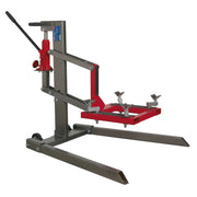 Sealey Single Post Hydraulic Motorcycle Lift 450kg Capacity MCL500 Sealey - Dynamic Drive