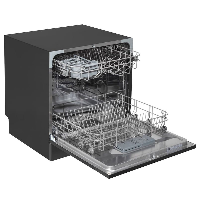 Baridi Tabletop Dishwasher 8 Place Settings 8L Capacity - Black DH88 Baridi - Dynamic Drive