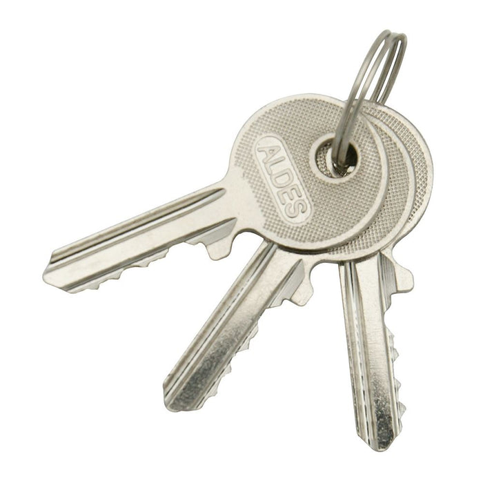 Silverline Brass Padlock Keyed Alike 4pk 40mm Silverline - Dynamic Drive