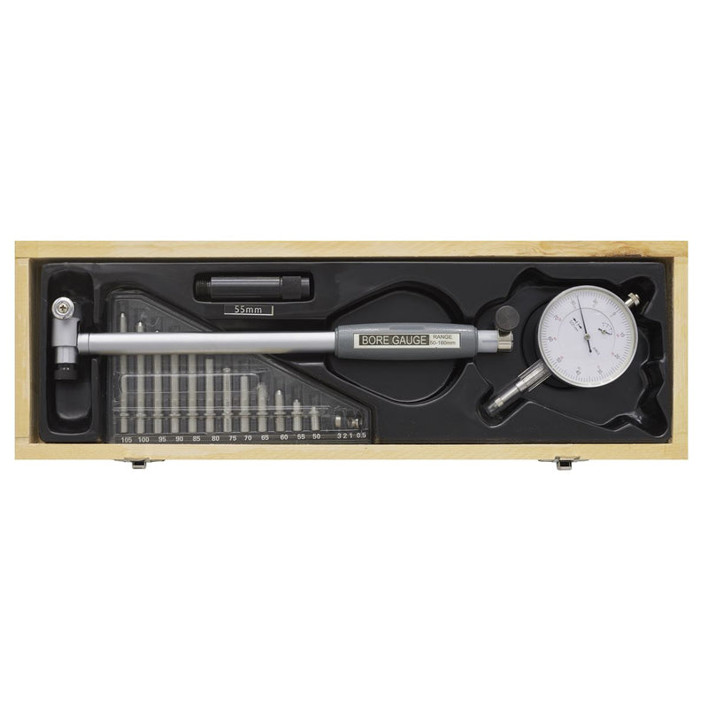 Sealey Dial Bore Gauge 50-160mm DBG5010 Sealey - Dynamic Drive