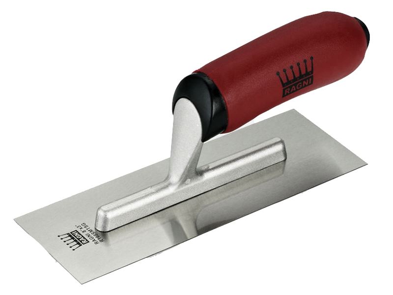 Ragni Small Trowel Soft Grip Handle 8 x 3in Ragni - Dynamic Drive