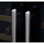 Baridi 40 Bottle/120 Can Freestanding Dual Zone Wine Fridge & Cooler 60cm Baridi - Dynamic Drive