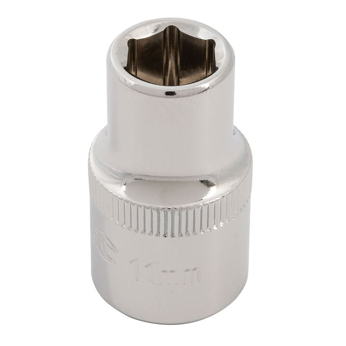 Silverline Socket 1/2" Drive 6pt Metric 11mm Silverline - Dynamic Drive