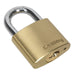 Sealey Brass Body Padlock 30mm PL100 Sealey - Dynamic Drive