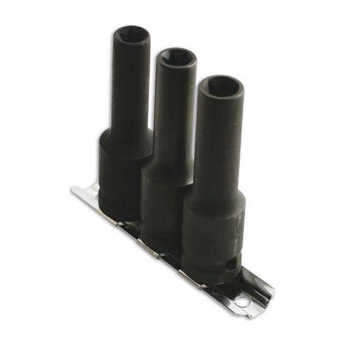 Laser Impact Star Socket Set 1/2"D 3pc 4873 Laser - Dynamic Drive