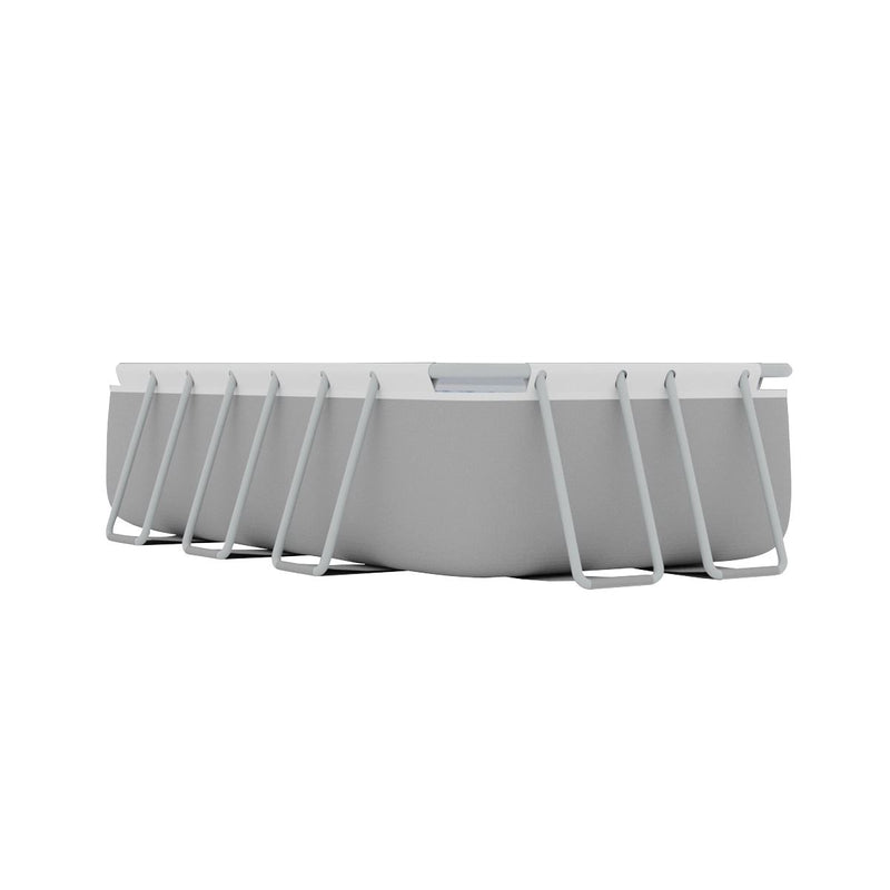 Dellonda Deluxe Steel Frame Swimming Pool with Filter Pump 13ft DL21 Dellonda - Dynamic Drive